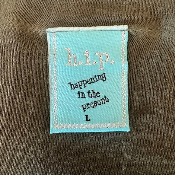 H.I.P. Women's Army Green Cardigan, Long Sleeve, Size Large - Picture 8 of 11